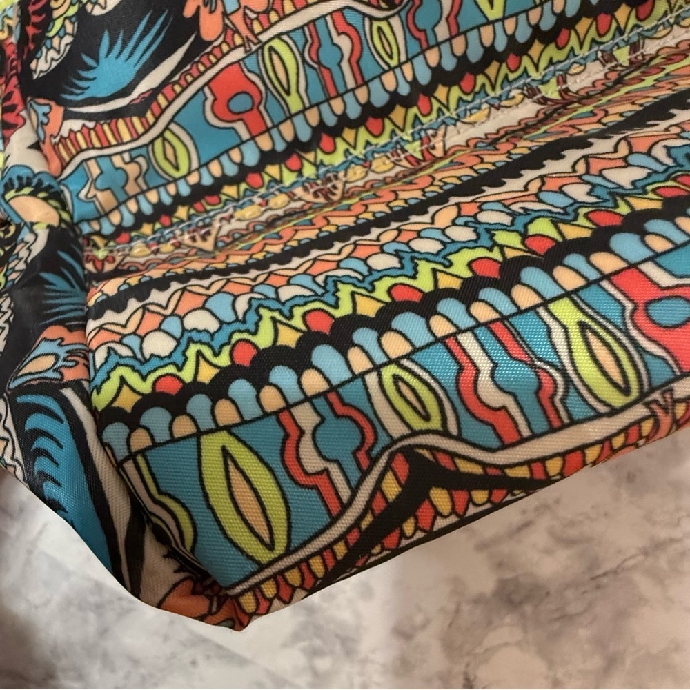 Boho colorful print Sakroots Kota reversible quilted Tote bag - Picture 8 of 16